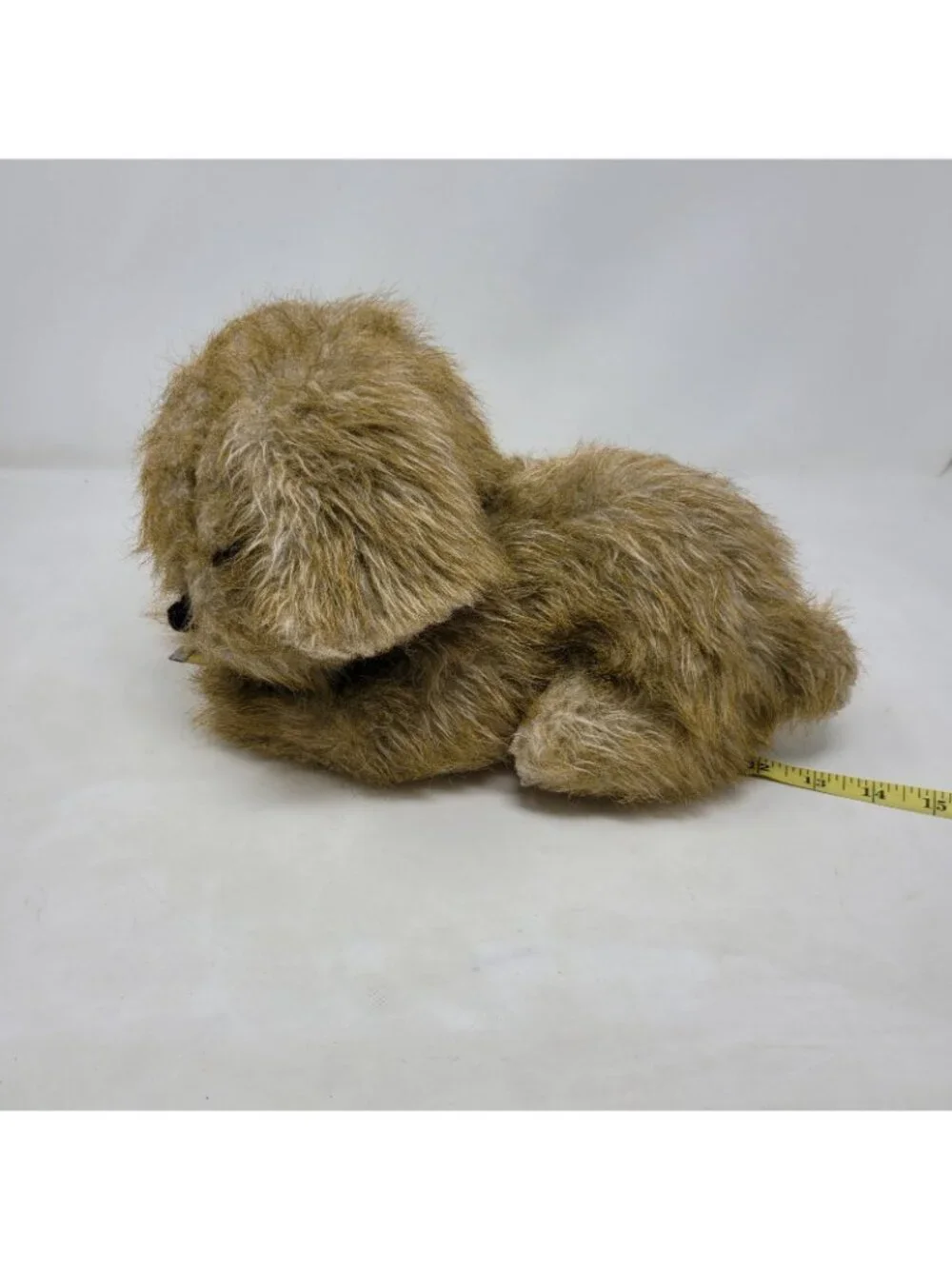 Vintage Dakin Plush Brown Puppy Dog Stuffed Animal Toy 70/80s 13
